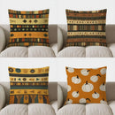 Axyaa Geometric & Tribal Patterned Pillow Cover for Sofa, Bedroom, Car