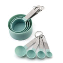 Axyaa Stainless Steel Measuring Cups Spoons Set Kitchen Utensils Accessories
