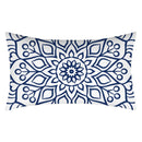 Axyaa Geometric Cushion Cover 30x50 Polyester Pillowcase for Home Decor