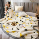 Axyaa Winter Warmth Raschel Blanket - High Quality Soft Duvet