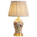 Axyaa Chinese Ceramic Bird Table Lamp European Style Living Room Bedroom Decor