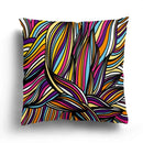 Axyaa Green Blue Wave Pattern Decorative Pillow Sleeve for Bedroom, Sofa, Car, Office