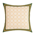 Axyaa Green Leaves Moss Print Velvet Cushion Cover 45x45cm for Home Decor
