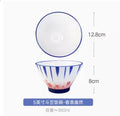 Axyaa 5 Inch Ceramic Rice Porridge Bowl Fruit Salad Breakfast Dim Sum Bowl