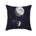 Axyaa Cosmic Space Style Cushion Cover 45X45cm