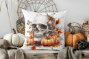 Axyaa Halloween Trick or Treat Pillow Cover for Sofa, Bedroom, Car - Cushion Cover