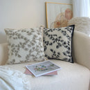 Axyaa Velvet Pillowcase: Chinese Ancient Style Retro Sofa Decor Cushion Cover