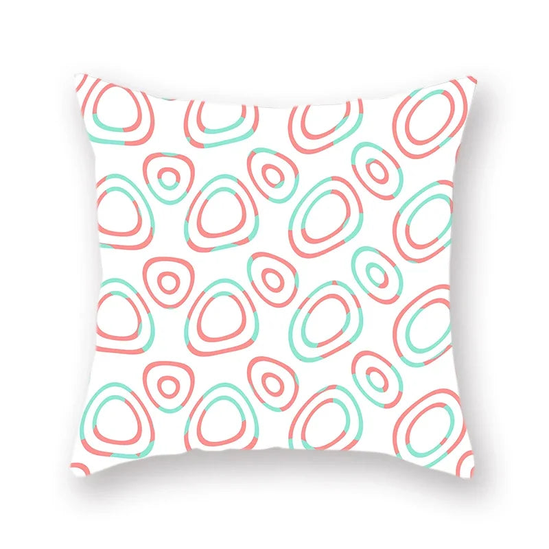 Axyaa Abstract Arrow Star Pattern Cushion Cover 45x45cm