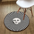 Axyaa Round Carpet Yoga Mat for Home Decor and Relaxation