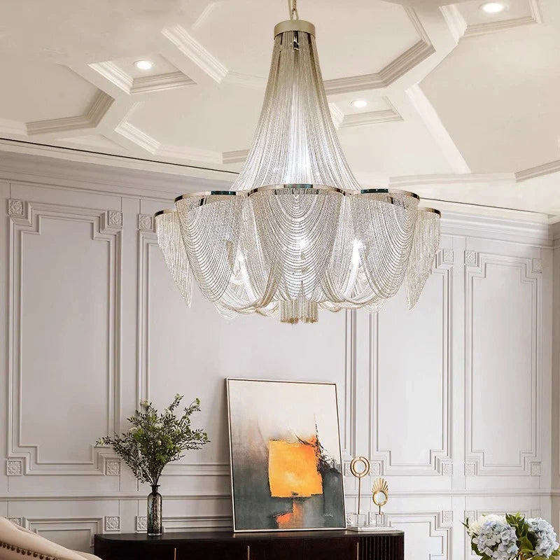 Axyaa Nordic Pendant Lamp for Dining Room, Indoor Lighting, Ceiling Chandelier