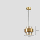 Axyaa Modern Glass Pendant Light for Kitchen Island Dining Room Bedroom Bar