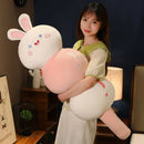 Axyaa Sleepy Tomato Plush Leg Pillow - Soft and Cute Bed Toy for Children