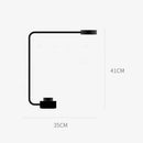 Axyaa Rotatable LED Desk Lamp | Dimmable Modern Study Lamp for Bedroom and Office