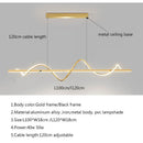 Axyaa LED Chandeliers: Modern Minimalist Dining Kitchen Pendant Lighting