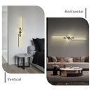 Axyaa LED Wall Lamp: Minimalist Bedroom Sconce for Living Room Background Lighting