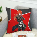 Axyaa Genshin Impact Cushion Cover 40x40cm Decorative Sofa Pillows 45x45 Bed