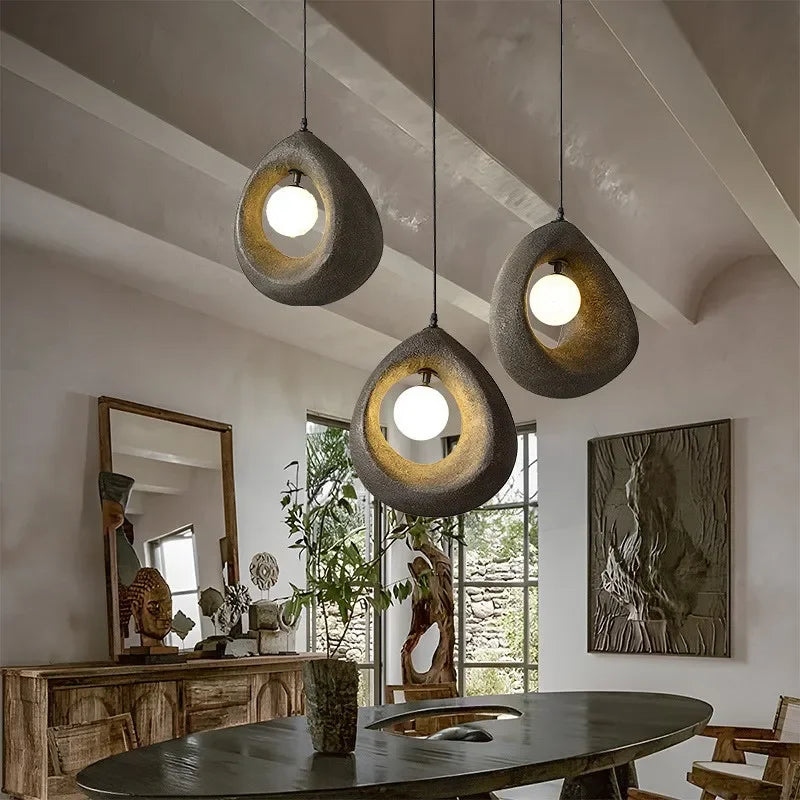Axyaa Nordic Pendant Lights - LED Minimalism Dining Room Hanging Lamps