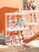 Axyaa Acrylic Showcase for Action Figures and Dolls - Dust-proof Display Case