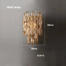 Axyaa Black Chrome LED Chandelier for Dining Room
