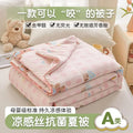 Axyaa Cool Silk Summer Quilt - Antibacterial & Machine Washable