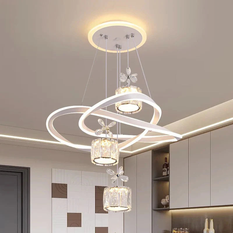 Axyaa Dining Room Pendant Light LED Chandelier Ceiling Lamp