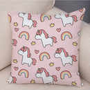 Axyaa Cartoon Animal Cushion Cover: 45*45cm for Living Room, Sofa, Car, Children's Room