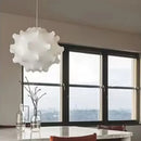 Axyaa Designer Silk Pendant Lamp: Elegant LED Lighting for Dining Room & Kitchen Island