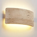 Axyaa Rectangular LED Natural Stone Wall Lamp for Home Decor & Restaurant