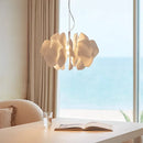 Axyaa Petals Chandeliers: Modern Ceramic LED Pendant Lights for Home and Restaurant Decor