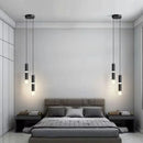 Axyaa Modern LED Tube Chandelier for Bedroom and Living Room