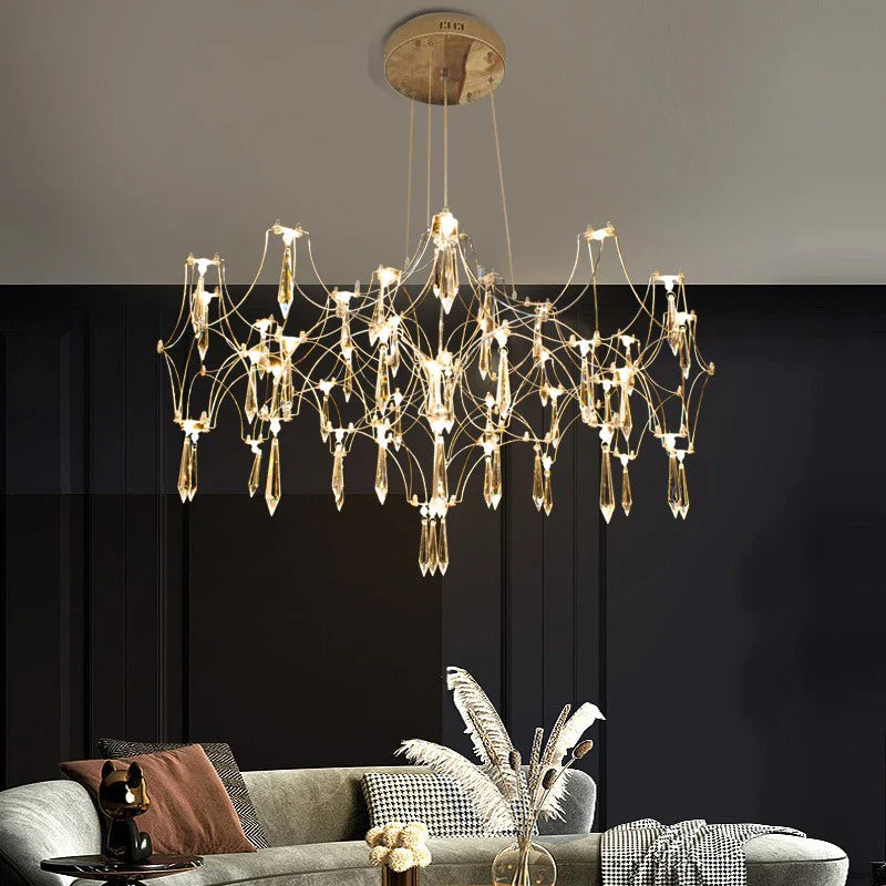 Nordic Chandelier Pendant Lights by Axyaa - Elegant Dining Room Lighting Fixtures