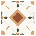 Axyaa Vinyl Non-Slip Floor Tile Sticker Waterproof 20cm x 20cm