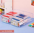 Axyaa Acrylic Desktop Organizer Stationery Storage Box