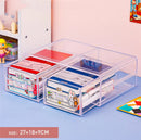 Axyaa Acrylic Desktop Organizer Stationery Storage Box
