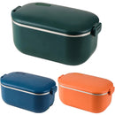 Axyaa Electric Lunch Box Warmer Portable Stainless Steel Heater for Camping Picnic
