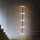 Axyaa Minimalist Glass Pendant Light Chandelier for Home Decor