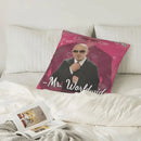 Axyaa Polyester Pillow Case for Home Decor Sofa Livingroom, Reusable Cushion Cover