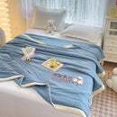 Axyaa Double Layer Cotton Summer Quilt - Cool & Soft