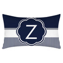 Axyaa Blue Stripe Pillowcase 30X50 for Sofa Chair Decor