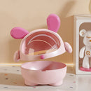 Axyaa Bunny Ear Desktop Storage Box Organizer for Toys & Hair Accessories