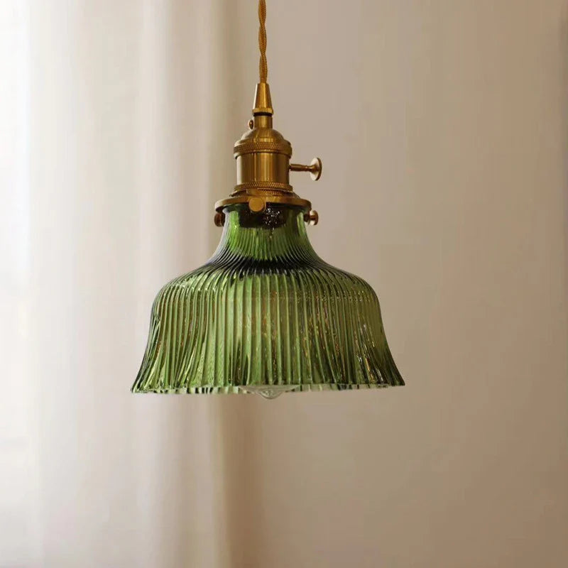Axyaa Glass Pendant Light Fixture Modern Nordic Design LED Lamp