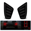 Axyaa Rear Bumper Reflector Lights Subaru Crosstrek 2023 2024 2025 LED Brake Dynamic Turn Signal