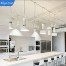 Axyaa Nordic Iron Chandelier with LED Lighting for Interior Decoration