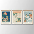Axyaa Japanese Minimalist Canvas Art Prints Set for Home Decor