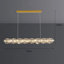 Axyaa Modern LED Chandelier Pendant Light Ceiling Lamp for Dining Room Decor