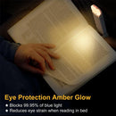 Axyaa Clip-On LED Bookmark Light with Adjustable Brightness