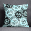 Axyaa Blue Fresh Air Pillowcase for Home, Office, Bedroom, Sofa, Car - Gift and Decoration
