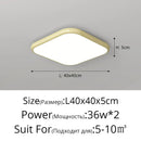 Axyaa Modern LED Ceiling Lamp 5 Colors for Living Room Bedroom Lighting