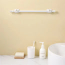 Axyaa Adjustable Metal Curtain Rod 30-110cm Telescopic Shower Poles