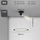 Nordic Design LED Bedroom Pendant Light by Axyaa - Ring-Shaped Restaurant Chandelier
